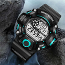 Relógio Masculino Sport Watch Azul Claro